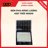 Đèn Pha Năng Lượng Mặt Trời 1000W - Sáng Suốt Đêm