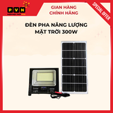 Đèn pha năng lượng mặt trời 300w - Sáng suốt Đêm