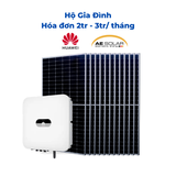 Giải pháp Hòa lưới 8KW không lưu trữ