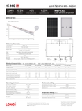 Tấm pin Longi Solar 450w