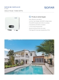 Inverter Hòa Lưới Sofar Solar 10KW (10KTLM-G3)