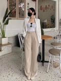 BASIC PANTS - Quần suông 2 ly