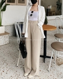 BASIC PANTS - Quần suông 2 ly