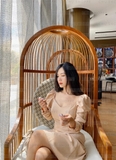 ĐẦM KEM TAY DÀI