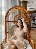 ĐẦM KEM TAY DÀI