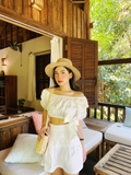 ÁO TRỄ VAI NƠ EO