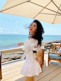 ÁO TRỄ VAI NƠ EO
