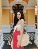 LINEN PANTS (PINK)