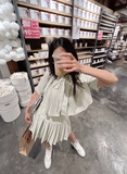 CLOUDY SKIRT - Xanh Bơ.