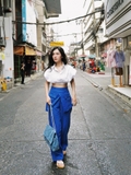 LINEN WRAP PANTS