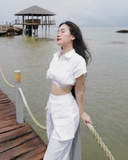 LINEN WRAP PANTS