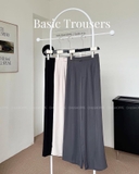 BASIC PANTS - Quần suông 2 ly