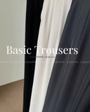 BASIC PANTS - Quần suông 2 ly