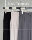 BASIC PANTS - Quần suông 2 ly