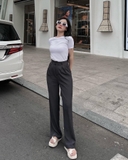 BASIC PANTS - Quần suông 2 ly