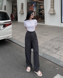 BASIC PANTS - Quần suông 2 ly