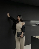 BASIC PANTS - Quần suông 2 ly