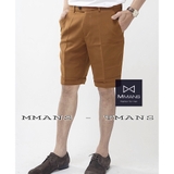 Quần short nam vải âu tây cực xịn chất co giãn kiểu dáng trẻ trung ôm body hàn quốc của MMANS