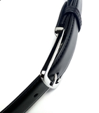 Thắt lưng nam bản nhỏ MMANS bản 3cm khóa kim classic da bò nhập khẩu cao cấp hợp kim chống gỉ