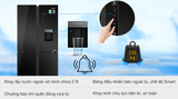 Tủ lạnh Aqua Inverter 456 lít AQR-IGW525EM (GB)