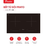 Bếp từ đôi Prato Model: PT-026