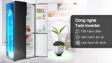 Tủ lạnh Aqua Inverter 469 lít AQR-M532XA(CBC)