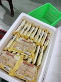 Hotdog xúc xích phô mai tẩm khoai Tây 500g-8 cây