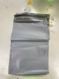 1Kg Túi Đóng Hàng Niêm Phong Màu Xám Bạc size 17x30