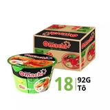 Mì tô Omachi Lẩu Tôm Càng - Thùng 18 Tô x 92g