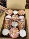 Mì Ly chua cay té ghế KoMi  1 thùng mỳ 24 ly x 60g