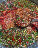 Muối ớt Tôm Khô Campuchia hủ 500g