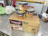 Mì trộn Omachi tô thịt xiên nướng thùng 12 tô x105g