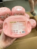 Hương hoa hồng. Viên giặt xả TopGia hộp 40 viên 400g