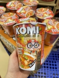 Mì Ly chua cay té ghế KoMi  1 thùng mỳ 24 ly x 60g