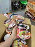 Mì Ly  sốt bò hầm Omachi thùng 24 ly x 69g