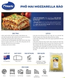Phô Mai Úc bào sợi túi 1kg