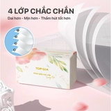 Thùng 10 gói Giấy rút sương mai gói 460 tờ Topgia