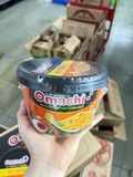 Mì trộn Tô Omachi Tôm phô mai trứng muối thùng 12 tô /105g