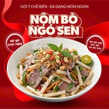 Ngó sen ngâm vị chua cay gói 400g