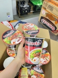 Mì Ly  sốt bò hầm Omachi thùng 24 ly x 69g