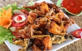 Ếch Làm Sach Da Nguyên Con Hàng Tươi Mới khay 500gr