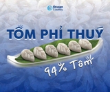 1kg  Tôm Phỉ Thuý  -10 túi nhỏ