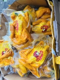 Gà ủ muối nguyên con có đầu coa chân con từ 1kg trở lên