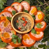 Jambon Trứng Muối. Chả Da Cam Đòn - Túi 500g