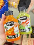 CHINSU -MUỐI ỚT ĐỎ + MUỐI ỚT XANH CHAI 200g