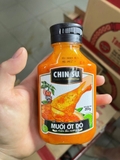 CHINSU -MUỐI ỚT ĐỎ + MUỐI ỚT XANH CHAI 200g