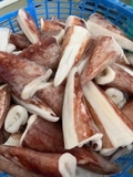 Đuôi Mực Ống Đại Dương Bự Chà Bá - Khay 1Kg
