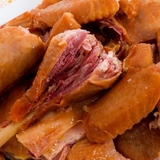 Gà Ủ Muối Xông Khói Nữa Con - Túi 500Gr