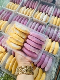 Khoai mỡ mix khoai lang hộp 500g