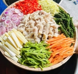 Chân Gà Rút Xương Ngâm Sả Tắc - Hủ 1Kg